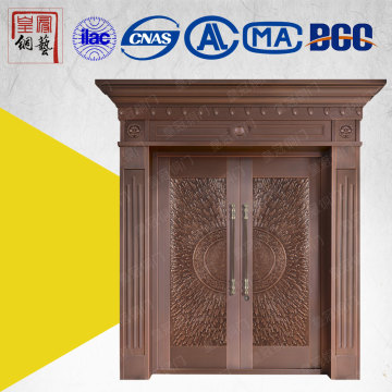 New product double leaf front door security steel door price