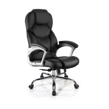 Brown leather office chair, executive office chair leather, high back office leather chair