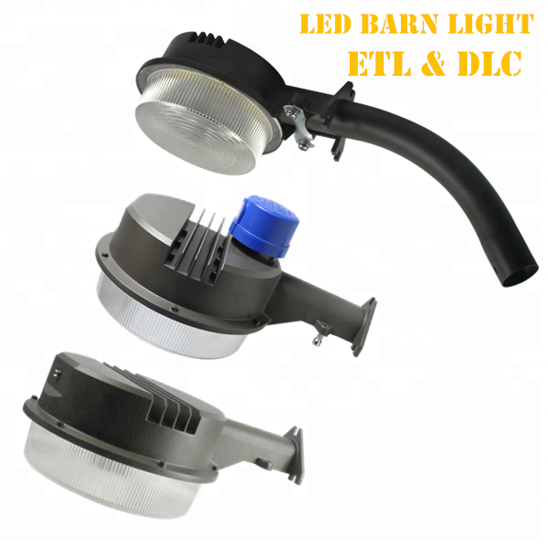 patent design high brightness 60w led post top barn light 7800lm ip65 waterproof available for photocell sensor