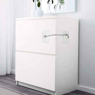 Remote Control Refrigerator Lock with Plastic Handle