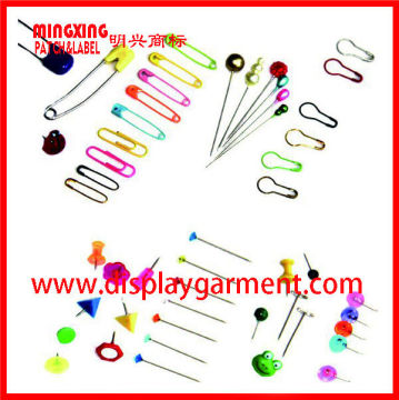 colored metal safety pin