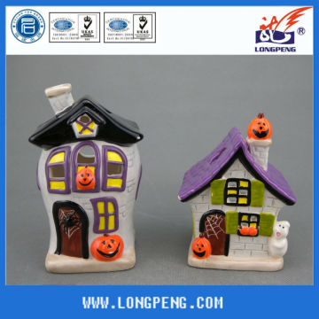 Hallowmas Decorative Ceramic Candle Lantern