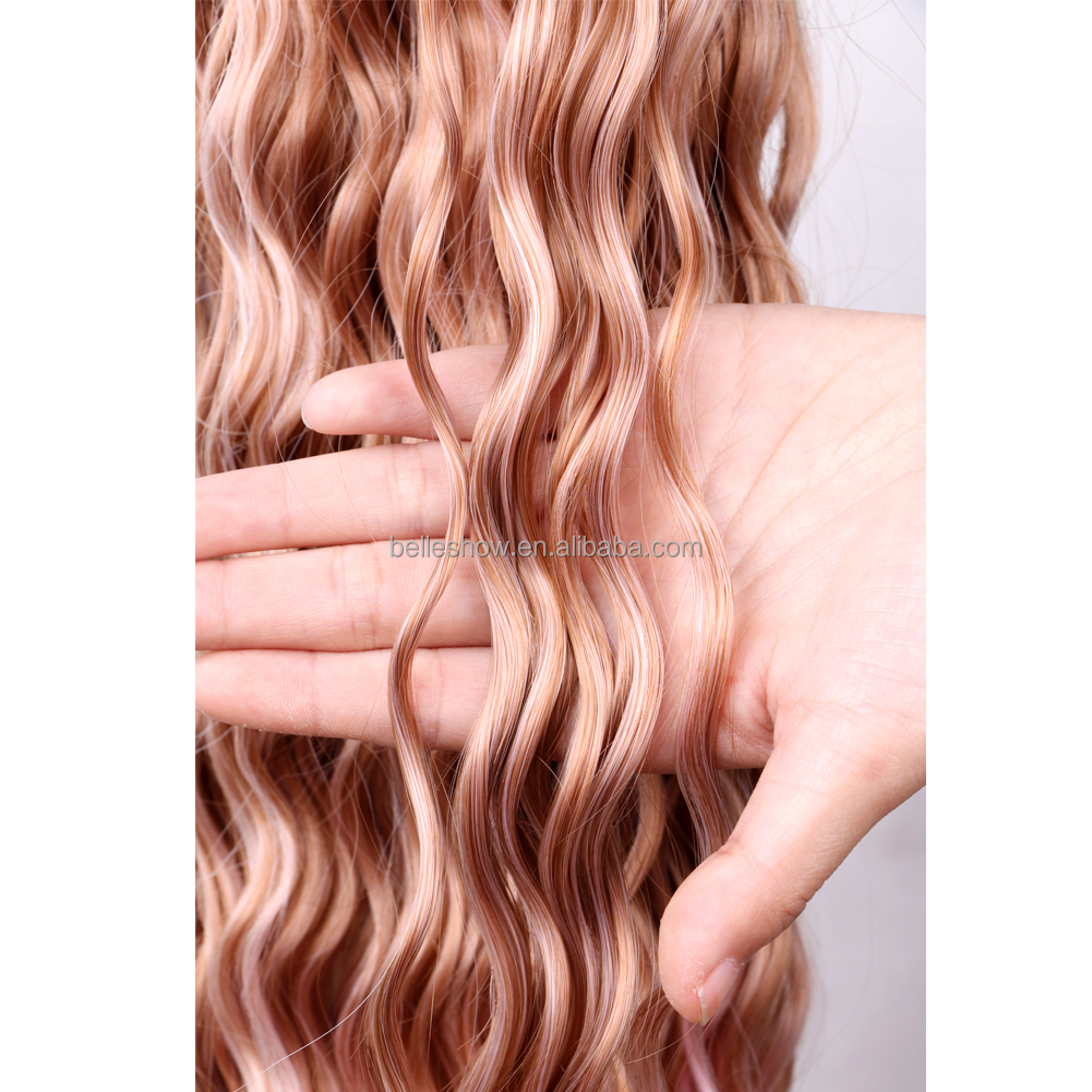 Hot sell Hair 30Inch 100G  synthetic deep wave twist hair extension wavy deep curly braids crochet hair deep twist