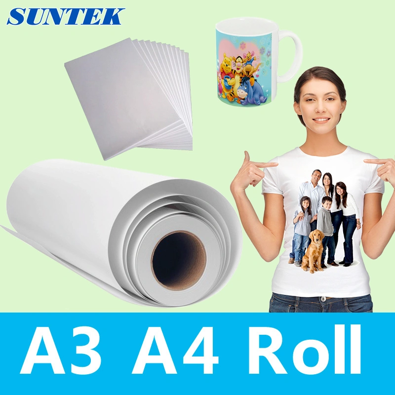 A3 A4 Roll Mug Phone Cover Polyester T-Shirt Sublimation Paper