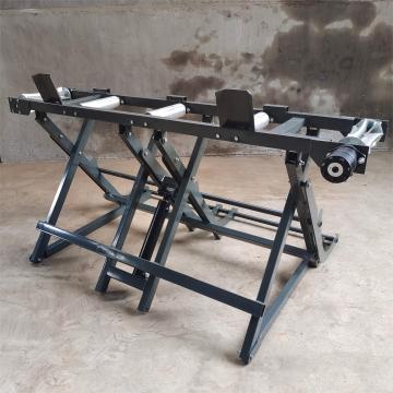 Hydraulic Infeed Roller Table Wood Conveyor Lifter