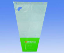 CPP Printed Plastic Flower Bag with blockedheader