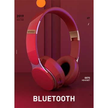 Fone de ouvido estéreo sem fio Fone de ouvido Bluetooth