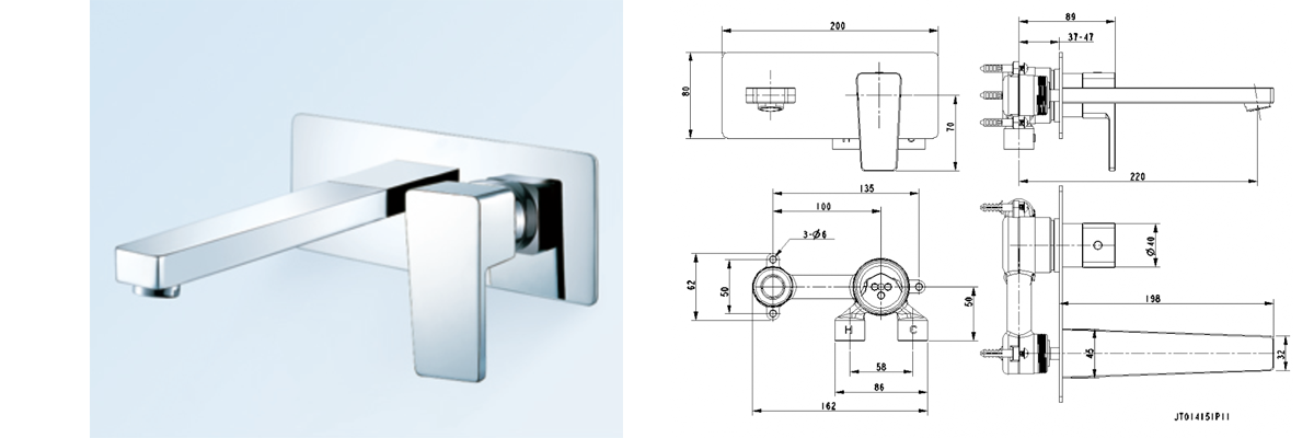 single handle mixer