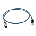 M12 to RJ45 pre-wires installation cable EtherNet IP