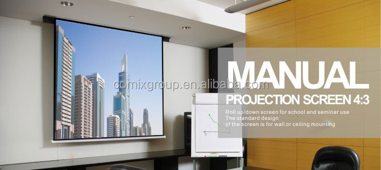 Comix Manual projection screen,200*150cm