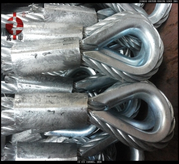 high strength pressed loop slings