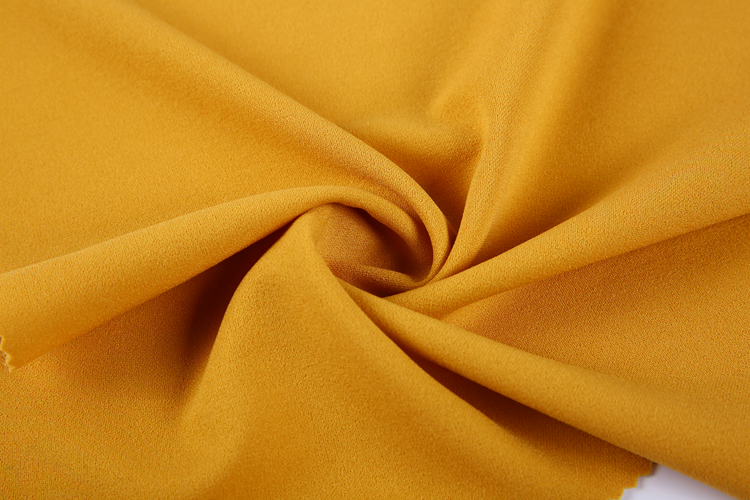 Cheap products textiles weft double face spandex pure crepe polyester spandex fabric