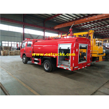 Dongfeng 2500L Mini caminhões de bombeiros