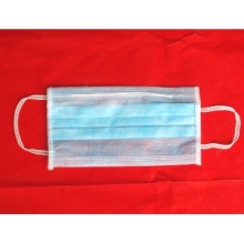3-ply disposable face mask with earloop