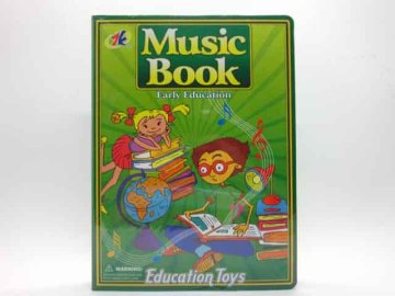 ENGLISH & SPANISH MUSIC AND LEARNING BOOK