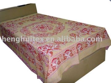 cheap polyester printed polar fleece blankets