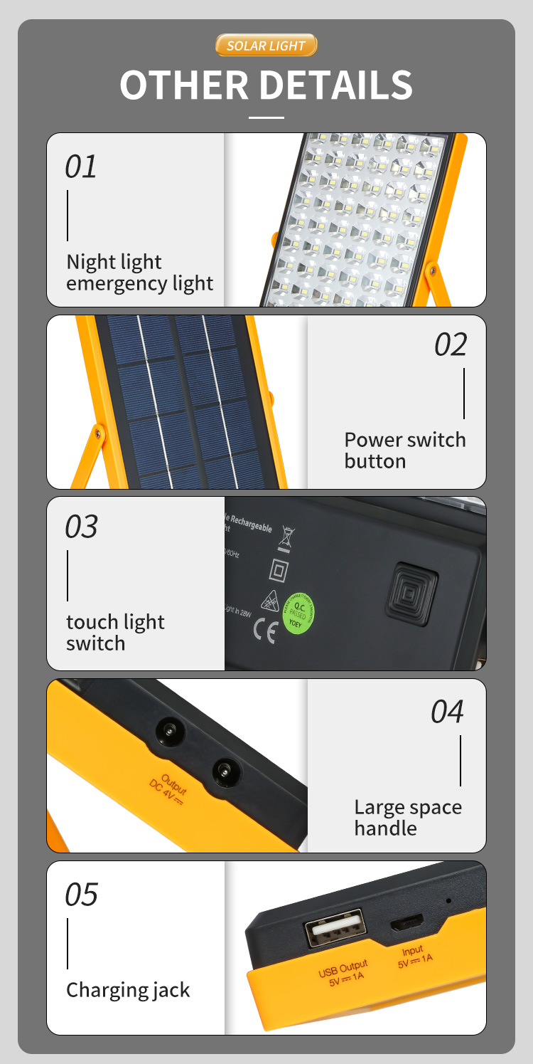 Solar Camping Lighting System Kits