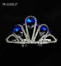 Dark Blue Stone Crowns And Tiaras