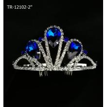 التاج الأزرق الداكن التيجان و Tiaras