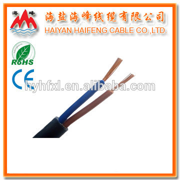 flat wire 2x1.5mm electric cable