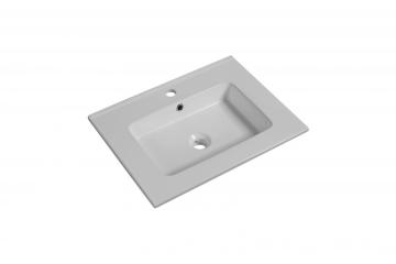 Small Rectangular Ceramic Bathroom Vanity Basin