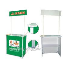 HOT SALE Promo table with printing picture, Promo stand, Aluminum table stand