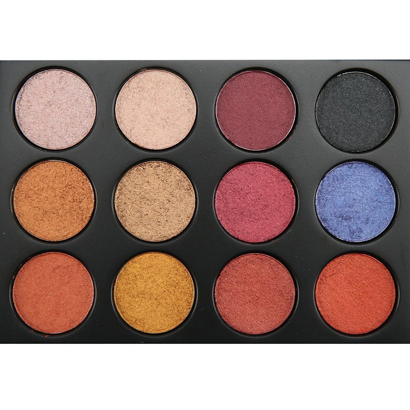 High Pigment Eyeshadow Packaging Palette Christmas Makeup 12 Colors Eyeshadow Pallate