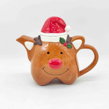 Rudolph the Red-Nosed Reindeer Figural Teapot