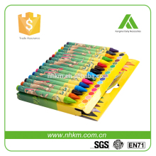 wax crayon for kid paint 16 color wax crayon