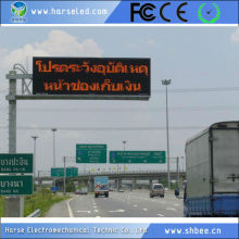 Programmable scrolling remote control led display with multi-language