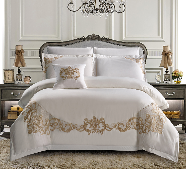 Cotton Embroidery Bedding Set Cotton Embroidery Bedding Set