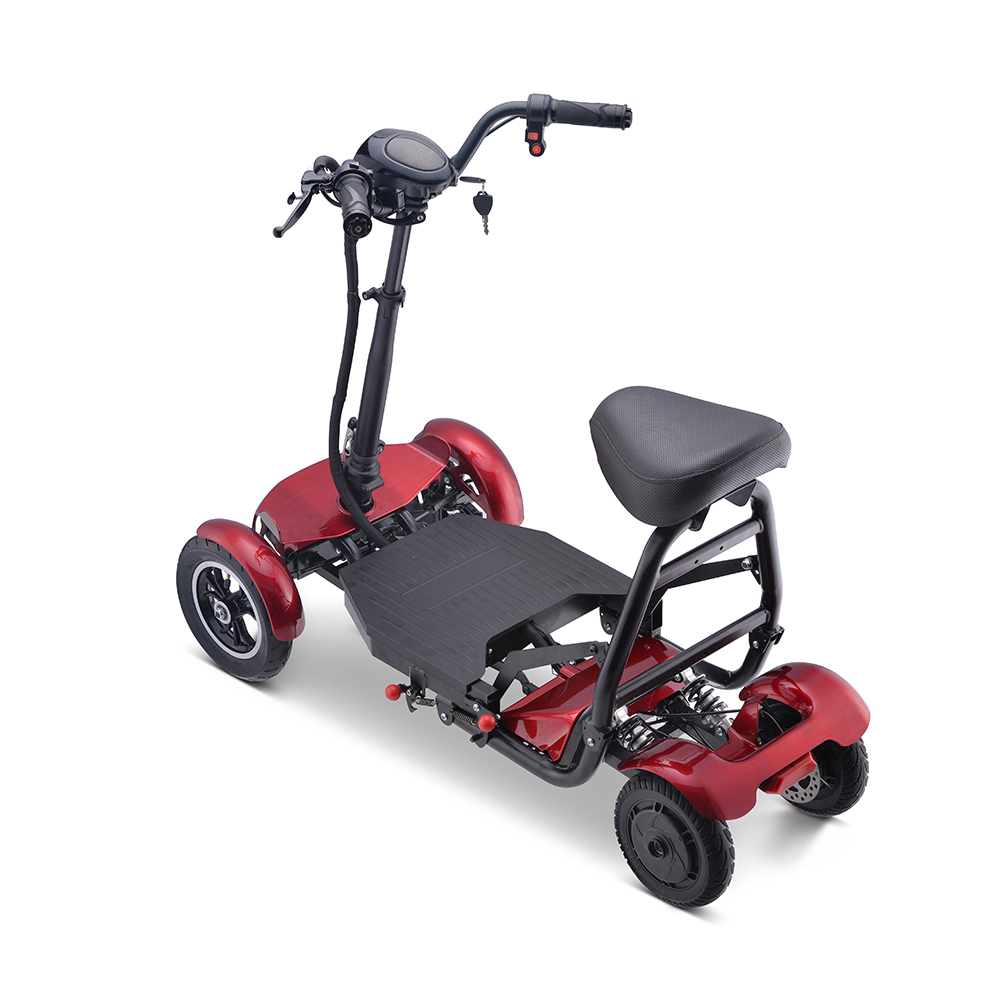 Baichen Eec Coc Ce Long Range 4 Wheel 800w 600w 500w Electric Scooter Heavy Duty 4 Wheel Handicapped Scooters For Elder