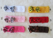 Infants Newborn Children Bowknot Headband Hair Wear Bow Accessories Headwear