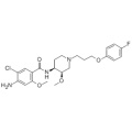 Benzamide, 4-amino-5-chloro-N- [1 - [(3R, 4S) -3- (4-fluorophénoxy) propyl] -3-méthoxy-4-pipéridinyl] -2-méthoxy-, rel-CAS 81098 -60-4