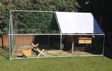Large chicken run walk in coop for Hen Poultry Dog Rabbit