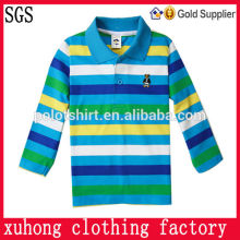 Kid high quality slim fit brand polo shirt