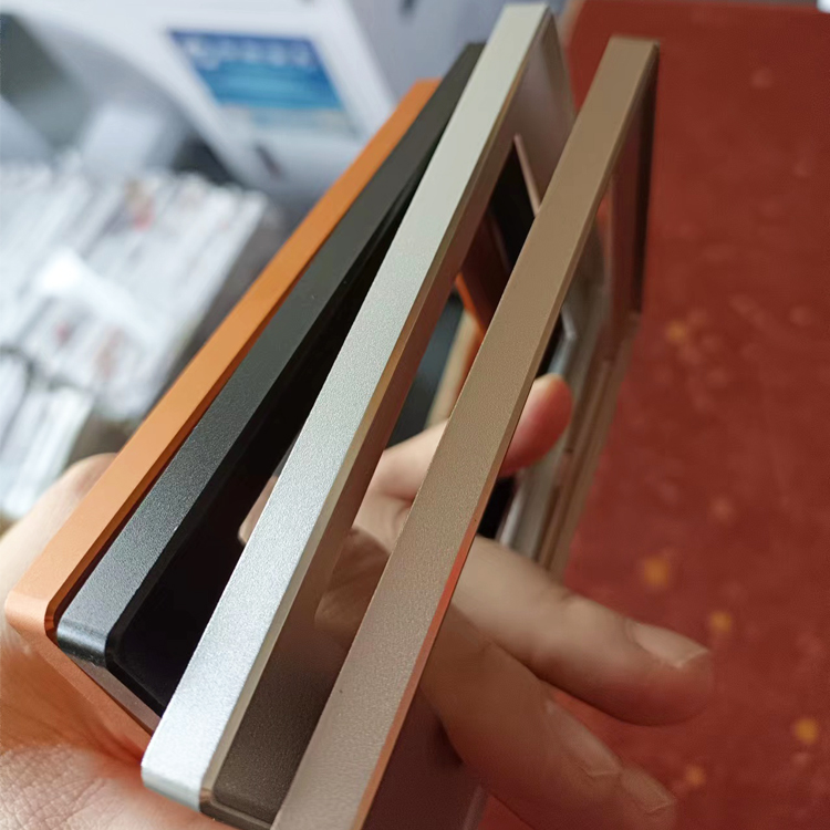 Hotel LED light touch panel switch wall plate switches