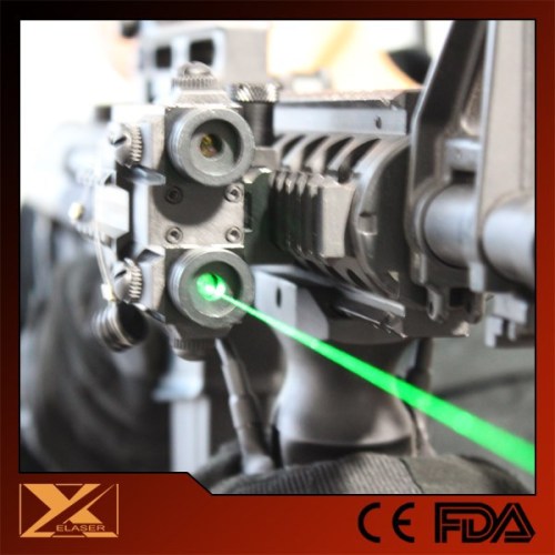 Green dot hunting laser equipment for police protection