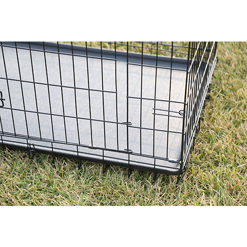 Wire Welded Black Folding Pet Dog Cage
