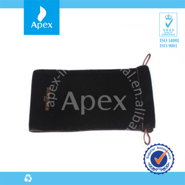 Cheap custom velvet drawstring pouch bag