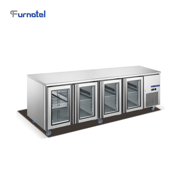 Commercial Glass Door Undercounter Refrigerators and Wine Chillers