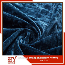 upholstery crushed itlalian velvet for sofa and curtain fabric