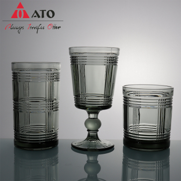 Wholesale glass set water vintage glass drinkware cup