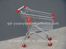 Supermarket hand trolley/hand pull trolley/folding shopping trolley