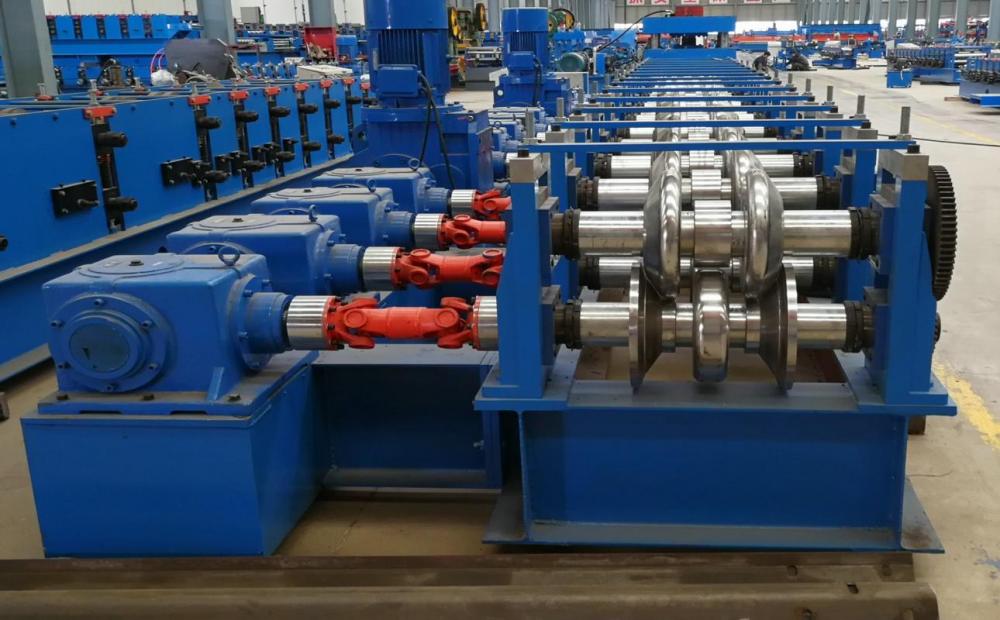 Aluminium Galvanized Highway Guard Roll Forming Machine