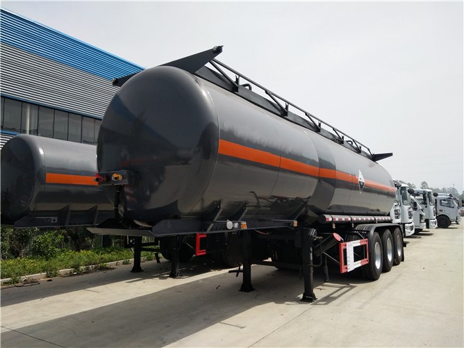 7500 galons tsarba sulfuric acid trailer tankers