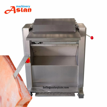Thickness Adjustable Pig Skin Fat Remover Machine