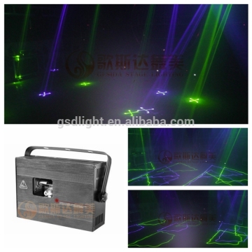 200mw blue color laser rain effect stage light