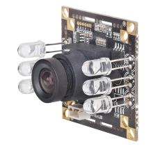 WDR 650TVL Infrared CCTV Board Camera Module with IR Filter