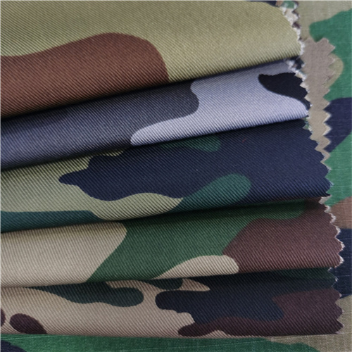Nytt TC Ripstop Blend Military Woodland Camouflage Fabric